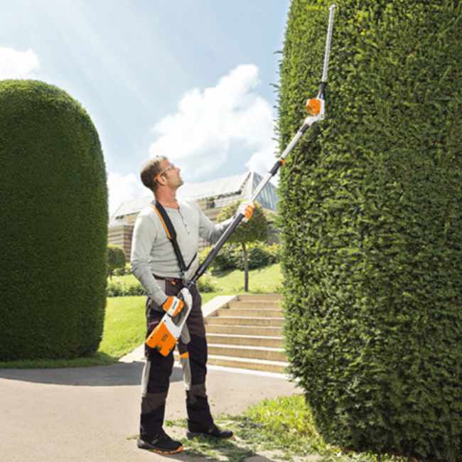 Taille-haies sur perche à batterie STIHL HLA 86