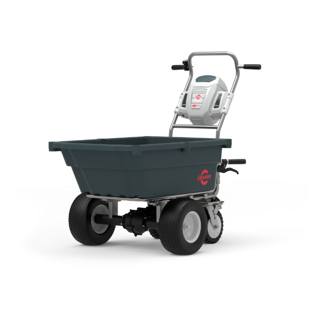 Brouette autotractée utilitaire à batterie cramer 82UC