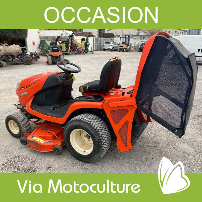 Occasion Tondeuse Autoportee Thermique Kubota GR2120 chez Via Motoculture