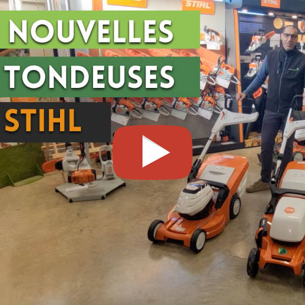 Présentation Tondeuse à batterie Stihl Nouvelle génération