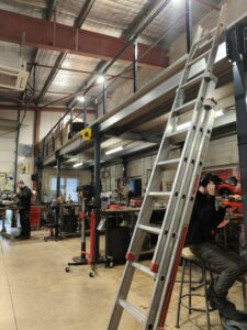 Nouvel atelier Via Motoculture avec l’équipe en activité